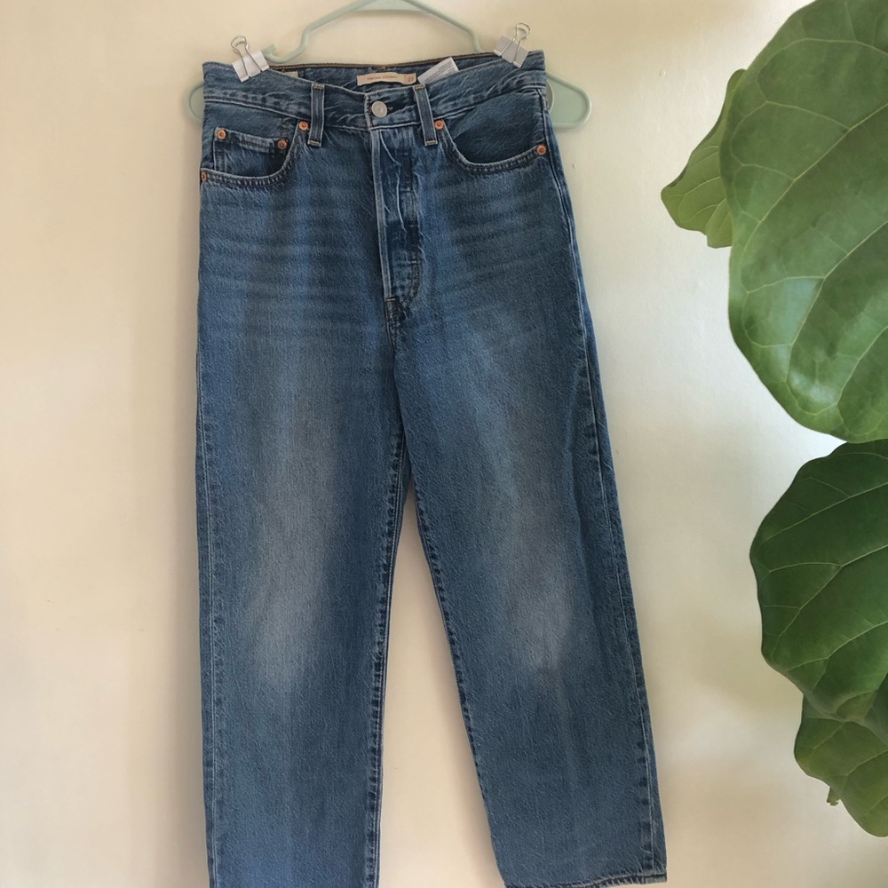 Levi Ribcage Straight Jeans-27, Button Fly